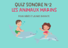 Quiz sonore n°2 – Les animaux marins